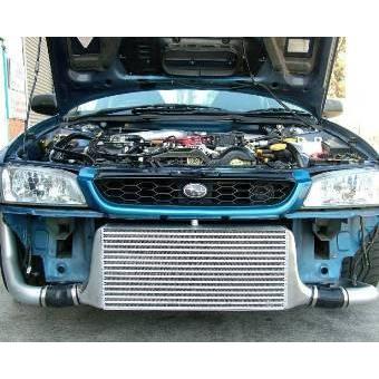 Process West Front Mount Intercooler Subaru Impreza WRX / STI 1997-2001-PRW-PWFMIC01-Intercoolers-Process West-JDMuscle