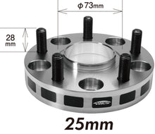 Project Kics 12X1.5 5 - 139.7 Wide Tread Spacers 4Wd - 25MM | W6325W1WTS - JDMuscleWheel Spacers and AdapterspjkW6325W1WTS