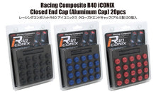 Project Kics 12x1.50 R40 Iconix Aluminum Cap Set - Red | 20 Pcs - JDMuscleNon - CategorizedpjkWCIA1R