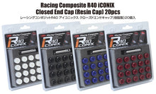 Project Kics 12X1.50 R40 Iconix Plastic Caps White 20 Pieces - JDMuscleNon - CategorizedpjkCIF1W
