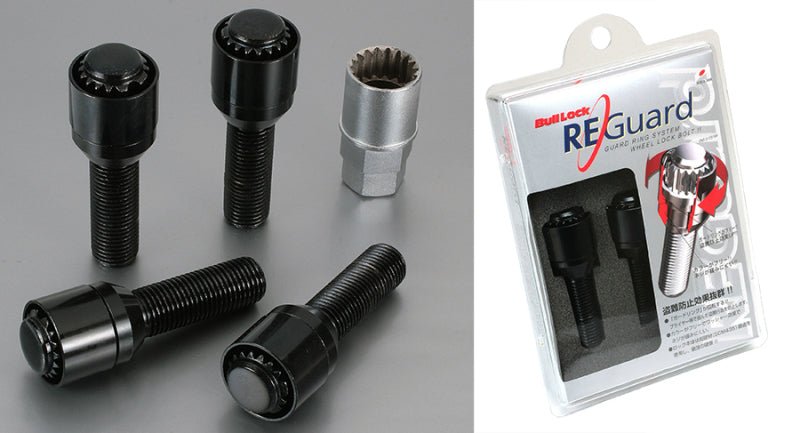 Project Kics 13R 45MM Black Reguard Bolt - 14X1.50 - JDMuscleNon - CategorizedpjkWR670B45