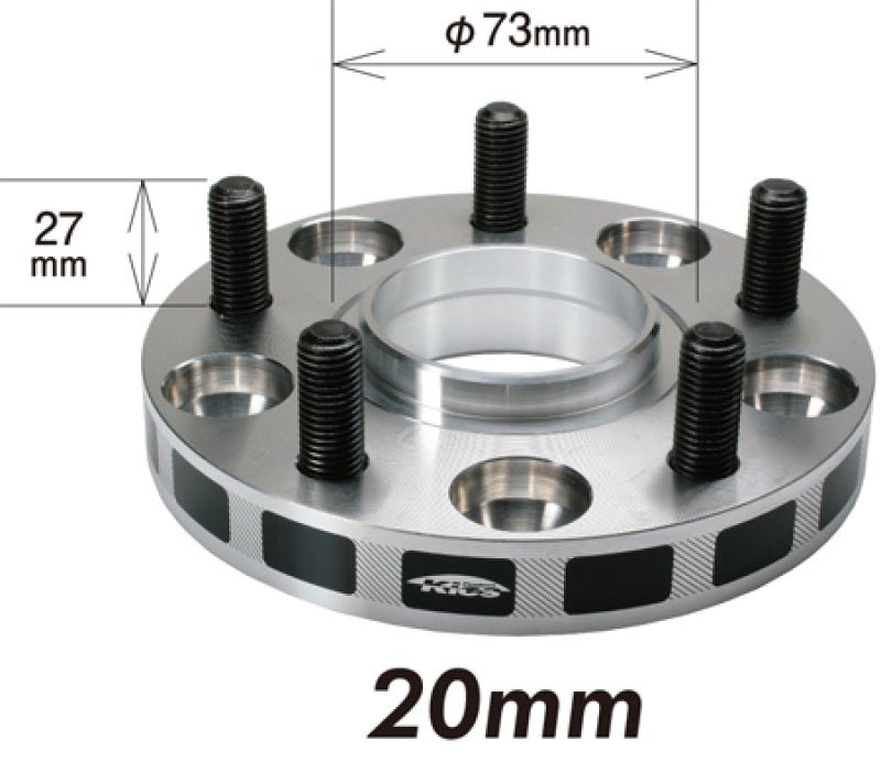 Project Kics 20mm Thick 12x1.50 60mm Hub 5 - 114.3 Wide Tread Spacers | W5120W160 - JDMuscleWheel Spacers and AdapterspjkW5120W160