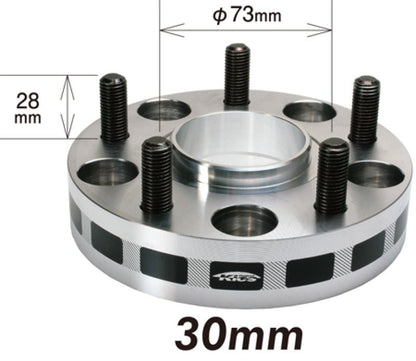 Project Kics 30mm Thick 12x1.25 5 - 139.7 4WD Wide Tread Spacers | W5330W3WTS - JDMuscleWheel Spacers and AdapterspjkW5330W3WTS