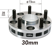 Project Kics 30mm Thick 12x1.25 56mm Hub 5 - 114.3 Wide Tread Spacers | W5130W356 - JDMuscleWheel Spacers and AdapterspjkW5130W356