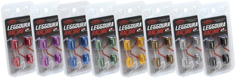Project Kics Leggdura Racing Valve Cap Set Blue - JDMuscleNon - CategorizedpjkWCKIVU