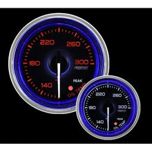 Prosport 52mm Crystal Blue/White Oil Temperature Gauge - Universal