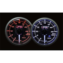 Prosport 52mm EGT Gauge Premium White Pointer Clear Lens - Amber/White - Universal