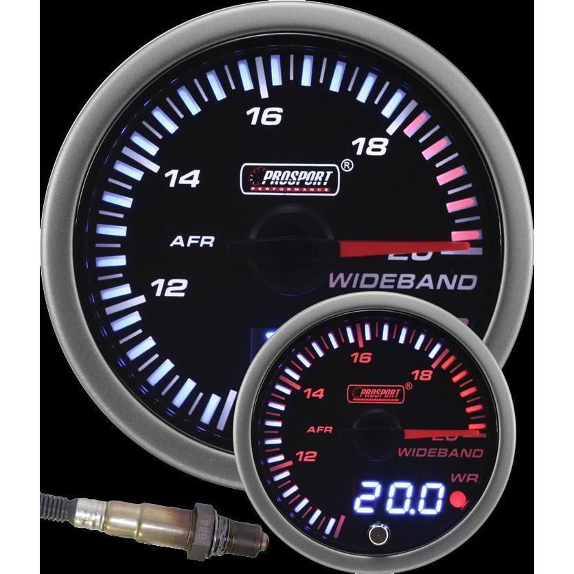 Prosport 52mm JDM Wideband Digital Air Fuel Ratio Kit - Universal-PRO-216JDMAFR4.9-WO-Air Fuel Ratio Gauges-Prosport-JDMuscle