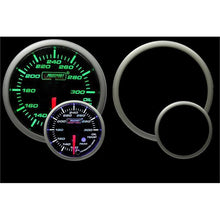 Prosport 52mm Premium Electric Oil Temperature Gauge - Green/White - Universal