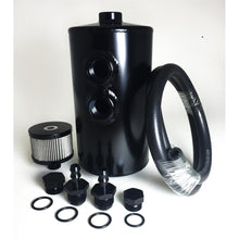 Prosport Aluminum Oil Catch Can - Black - Universal