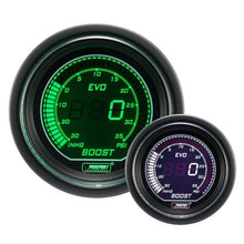 Prosport Evo Electrical Boost Gauge - Green/White - Universal