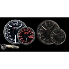 Prosport Wideband Air Fuel Ratio Gauge Premium White Pointer 52mm Clear Lens - Amber/White - Universal