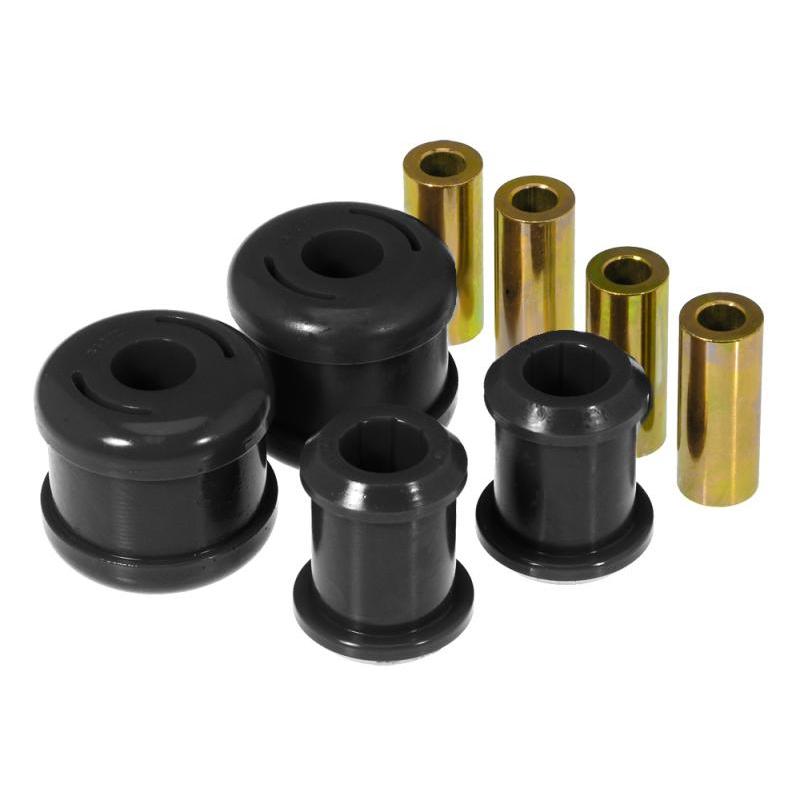 Prothane 01-02 Honda Civic Front Control Arm Bushings - Black-pro8-215-BL-pro8-215-BL-Aftermarket Bushings-Prothane-JDMuscle