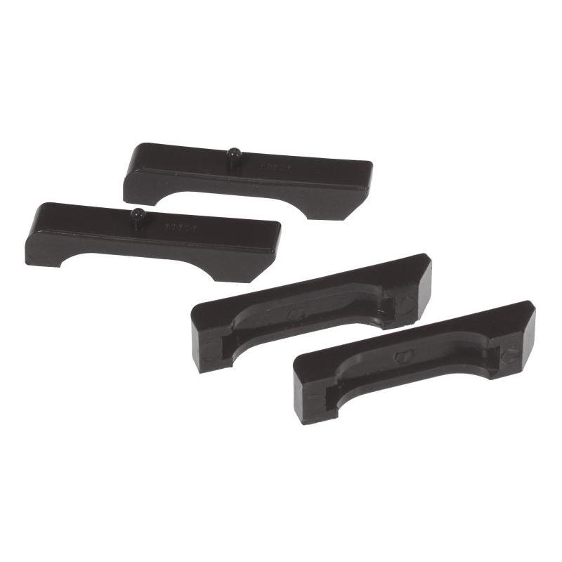 Prothane 68-87 GM Small Block Radiator Insolators - Black - JDMuscleRadiator Accessoriespro7-1711-BL