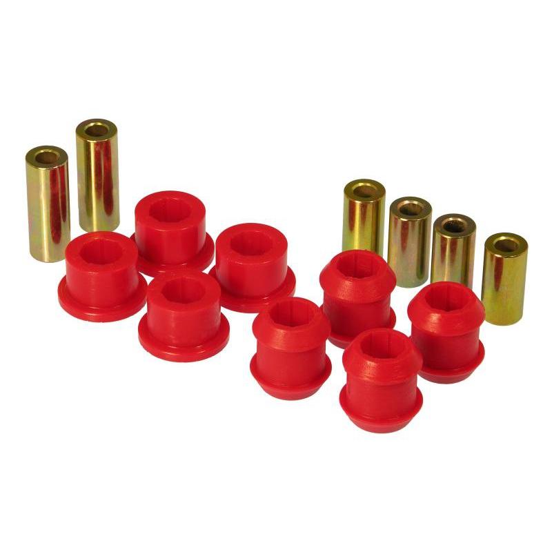 Prothane 88-91 Honda Civic Front Upper/Lower Control Arm Bushings - Red-pro8-202-pro8-202-Aftermarket Bushings-Prothane-JDMuscle