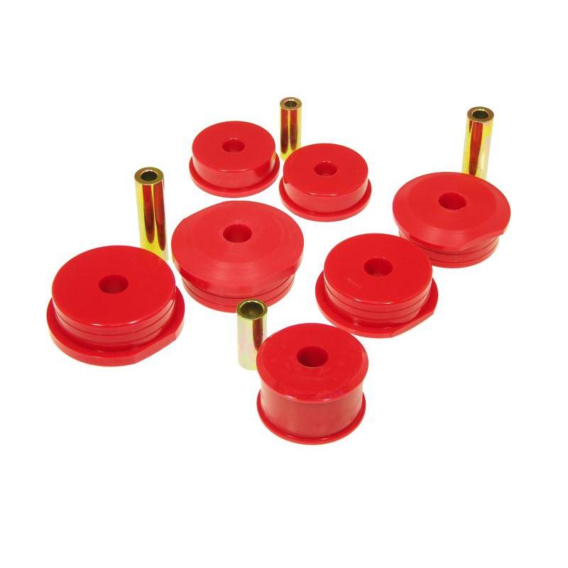 Prothane 90-94 Mitsubishi Eclipse 4 Mount Kit - Red-pro13-1902-636169009129-Prothane-JDMuscle