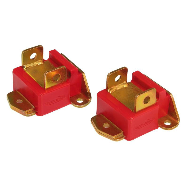 Prothane GM Motor Mounts - Type B Tall - Red