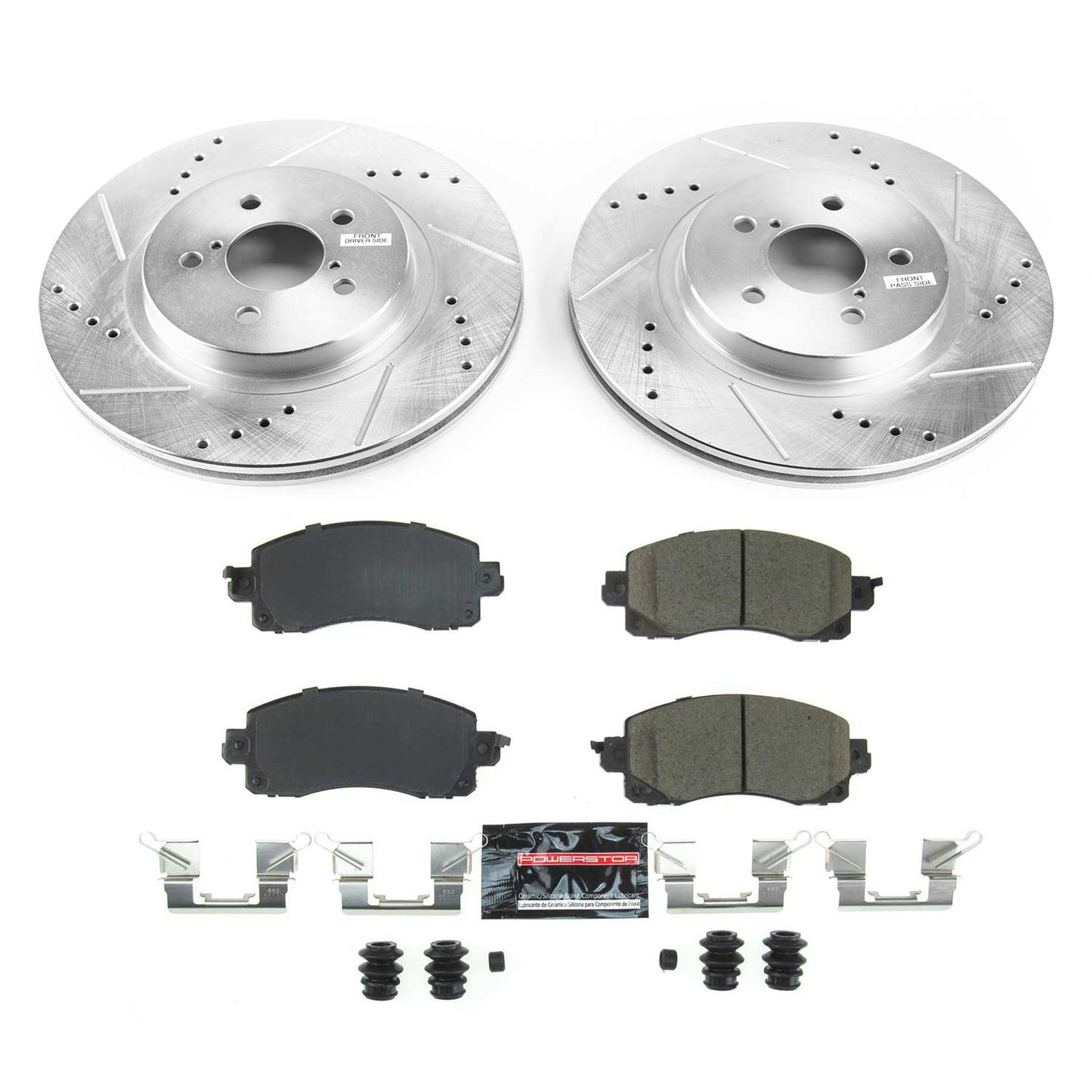 Power Stop 18-19 Subaru Crosstrek Front Z23 Evolution Sport Brake Kit | K7892