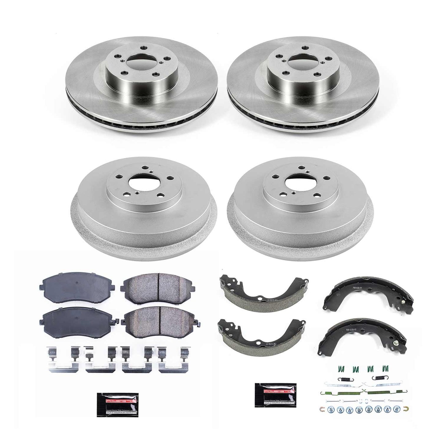 Power Stop 03-08 Subaru Forester Front & Rear Autospecialty Brake Kit | KOE15467DK