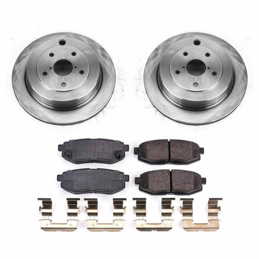 Power Stop 06-07 Subaru B9 Tribeca Rear Autospecialty Brake Kit | KOE4645