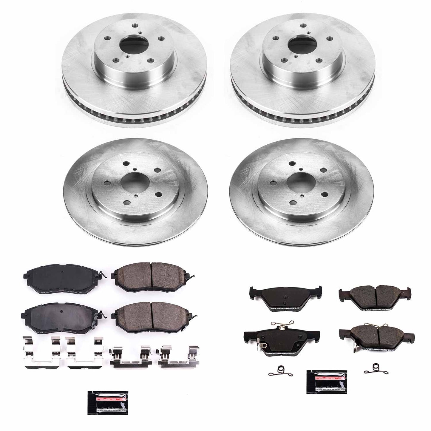 Power Stop 2015 Subaru Legacy Front & Rear Autospecialty Brake Kit | KOE8405