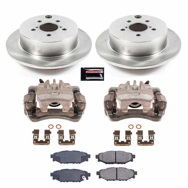 Power Stop Rear Autospecialty Brake Kit w/ Calipers Subaru Crosstrek 2016-2019 / Forester 2014-2018 / Impreza 2012-2019 / XV Crosstrek 2013-2015 | KCOE6107