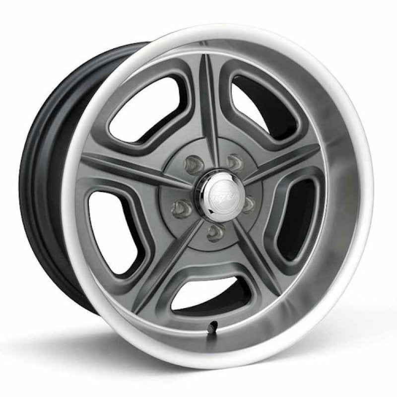 Race Star 32 Mirage 15x8 5x4.75bc 4.10bs Metallic Gray w/ Machined Lip | 32 - 580241GM - JDMuscleWheelsrst32-580241GM