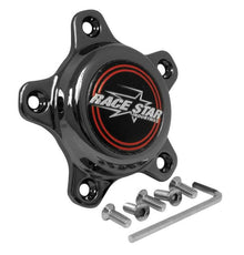 Race Star 5 Lug Cap Short Plastic Dark Star - incl. Medallion & Screws - JDMuscleCenter Capsrst615-5096-D1