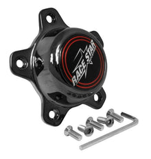 Race Star 5 Lug Cap Tall Plastic Dark Star | incl. Medallion & Screws | 615 - 5095 - D1 - JDMuscleCenter Capsrst615-5095-D1
