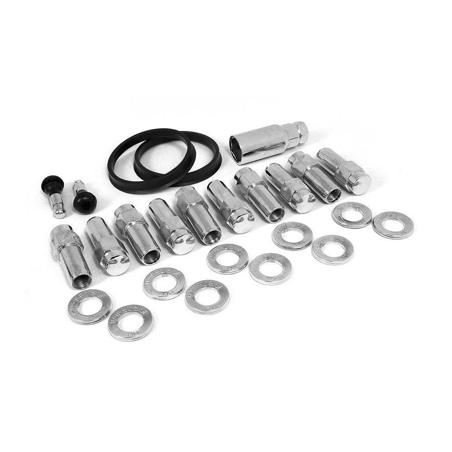 Race Star 7/16in GM Closed End Deluxe Lug Kit - 10 PK | 601 - 1414 - 10 - JDMuscleLug Nutsrst601-1414-10