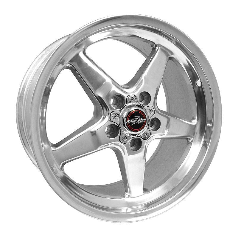 Race Star 92 Drag Star 17x10.5 5x4.75bc 7.40bs Direct Drill Polished Wheel | 92 - 705253DP - 42 - JDMuscleWheelsrst92-705253DP-42