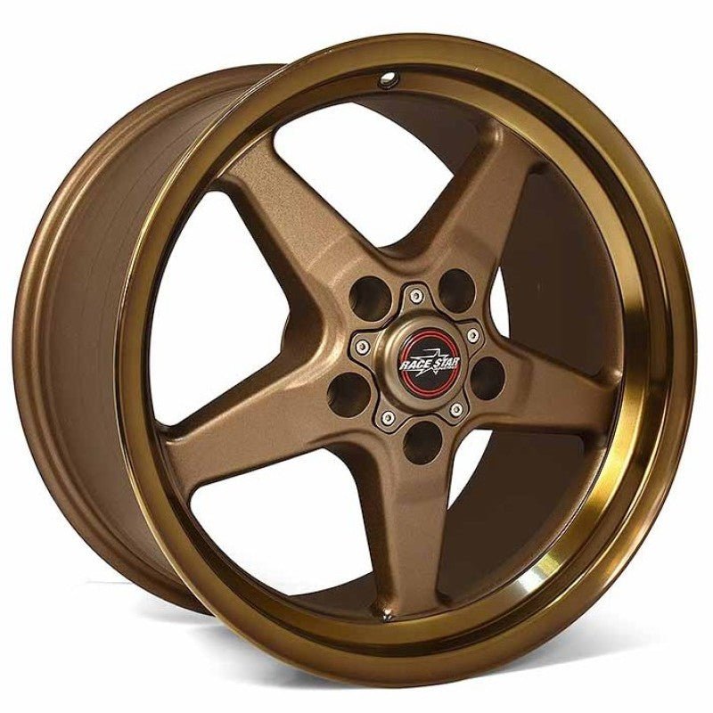 Race Star 92 Drag Star 17x4.50 5x4.50bc 1.75bs Bronze Wheel | 92 - 745142BZ - JDMuscleWheelsrst92-745142BZ