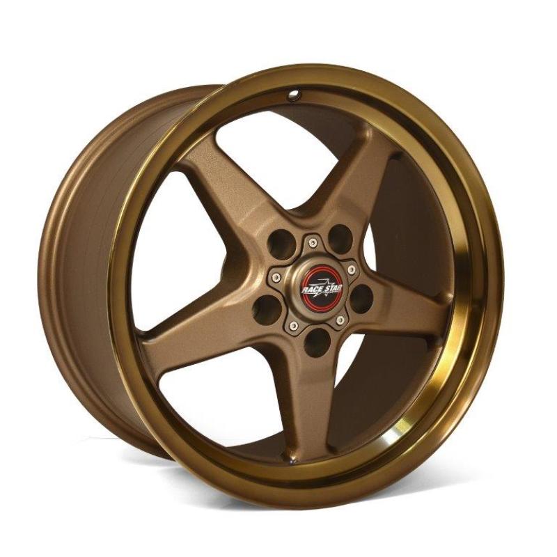 Race Star 92 Drag Star Bracket Racer 17x10.5 5x4.50BC 7.625BS Bronze Wheel | 92 - 705154BZ - JDMuscleWheelsrst92-705154BZ