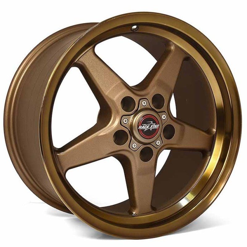 Race Star 92 Drag Star Bracket Racer 17x9.5 5x115BC 6.125BS Bronze | 92 - 795452BZ - JDMuscleWheelsrst92-795452BZ