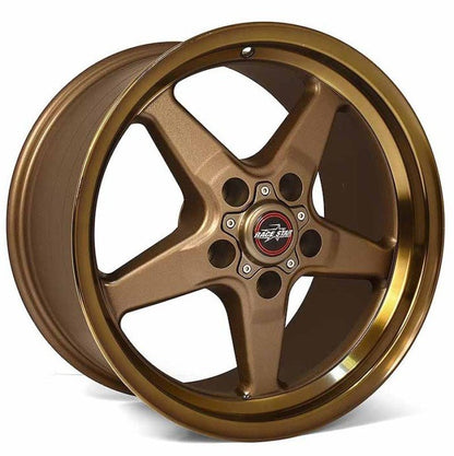 Race Star 92 Drag Star Bracket Racer 17x9.5 5x115BC 6.125BS Bronze | 92 - 795452BZ - JDMuscleWheelsrst92-795452BZ