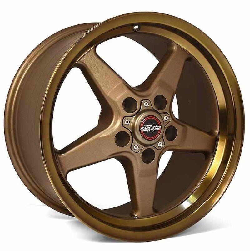 Race Star 92 Drag Star Bracket Racer 17x9.5 5x4.75BC 6.875BS Bronze Wheel | 92 - 795253BZ - JDMuscleWheelsrst92-795253BZ