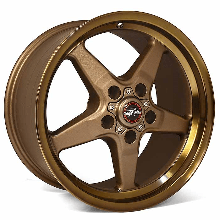 Race Star 92 Drag Star Bracket Racer 20x6 5x115 BC 3.20 BS Bronze | 92 - 060446BZ - JDMuscleWheelsrst92-060446BZ