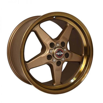 Race Star 92 Drag Star Focus/Sport Compact 18x8.50 5x108BC 6.64BS 49.5mm Offset Bronze Wheel | 92 - 885353BZ - JDMuscleWheelsrst92-885353BZ