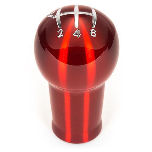 Raceseng Prolix Shift Knob / Gate 1 Engraving - Red Translucent (Adapter Required) (08221RT-08011)-rsg08221RT-08011-08221RT-08011-Shift Knobs-Raceseng-JDMuscle