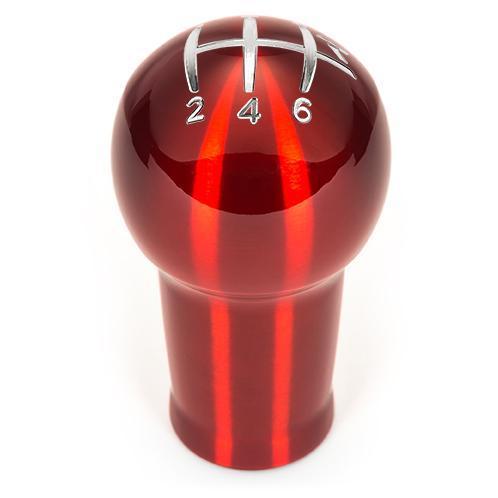 Raceseng Prolix Shift Knob / Gate 2 Engraving - Red Translucent (Adapter Required) (08221RT-08012)-rsg08221RT-08012-08221RT-08012-Shift Knobs-Raceseng-JDMuscle