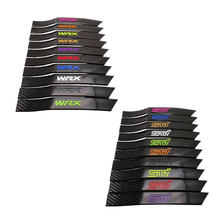 Racing Art [08 - 14 WRX/STI] Fender Emblems (Pair) - JDMuscleOrnaments and EmblemsRA-FED-EBM0-1WRXGloss BlackRed