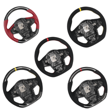 Racing Art [20+ A90 Supra MKV] Carbon Fiber Steering Wheel *Clearance* - JDMuscleSteering WheelsRA-SUP-STR1Carbon+Perforated Leather+Red Ring