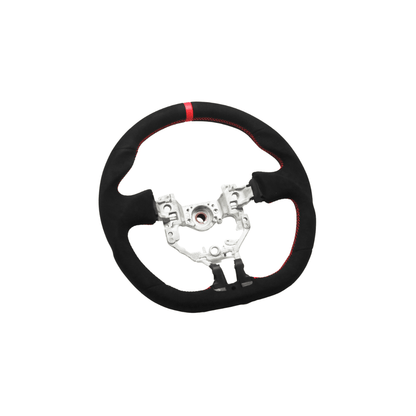 Racing Art Carbon Fiber Steering Wheel - 2013 - 2016 BRZ/FRS/86 - JDMuscleSteering WheelsRA.40000Carbon/Suede/Red Stripe