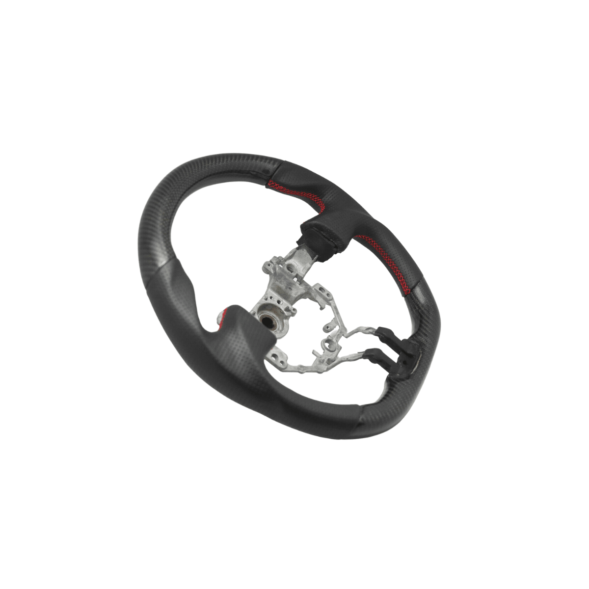 Racing Art Carbon Fiber Steering Wheel - 2013 - 2016 BRZ/FRS/86 - JDMuscleSteering WheelsRA.40000Carbon/Suede/Red Stripe