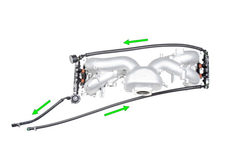 Radium Engineering 02 - 14 WRX / 04 - 21 STI Series Fuel Rail Plumbing Kit | 20 - 0978 - JDMuscleFuel Railsrad20-0978