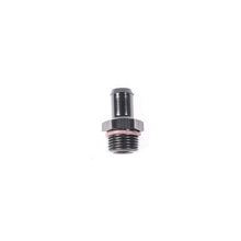 Radium Engineering .625in OD Hose Barb Adapter - Black - Universal