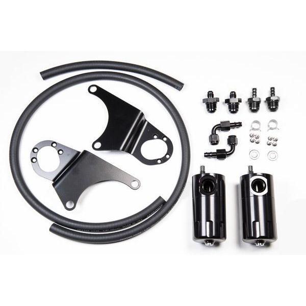 Radium Engineering Dual Catch Can Kit 2008-2009 Mitsubishi Evo X