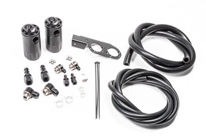 Radium Engineering Dual Catch Can Kit Nissan Z33 V35 VQ35DE/HR Fluid Lock | 20 - 0729 - FL - JDMuscleCatch Cansrad20-0729-FL