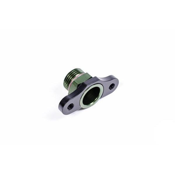 Radium Engineering FPR Adapter - 8AN ORB 16mm Bore 39mm Spacing M6 Evolution 8/9 4G63