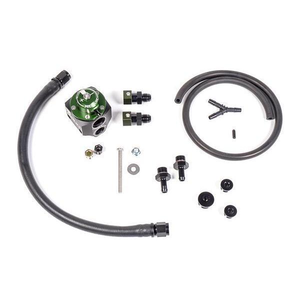 Radium Engineering FPR Kit Black Subaru STI 2008-2017-rad20-0265-00-Fuel Regulator-Radium Engineering-JDMuscle